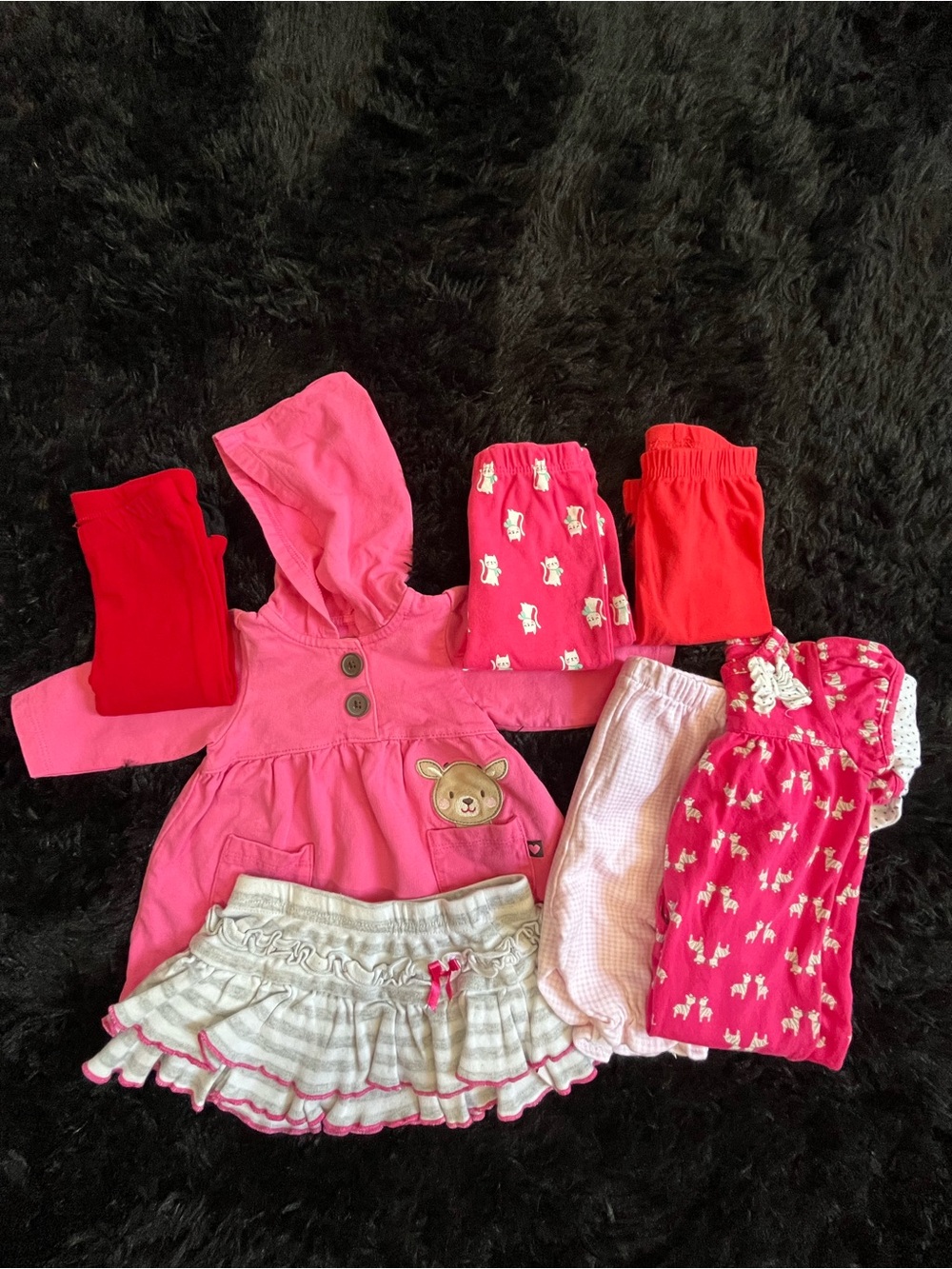 COTTON 0-3 Months PINK Girl 7 Piece Bundle. Live Show Listing. $10 starts.